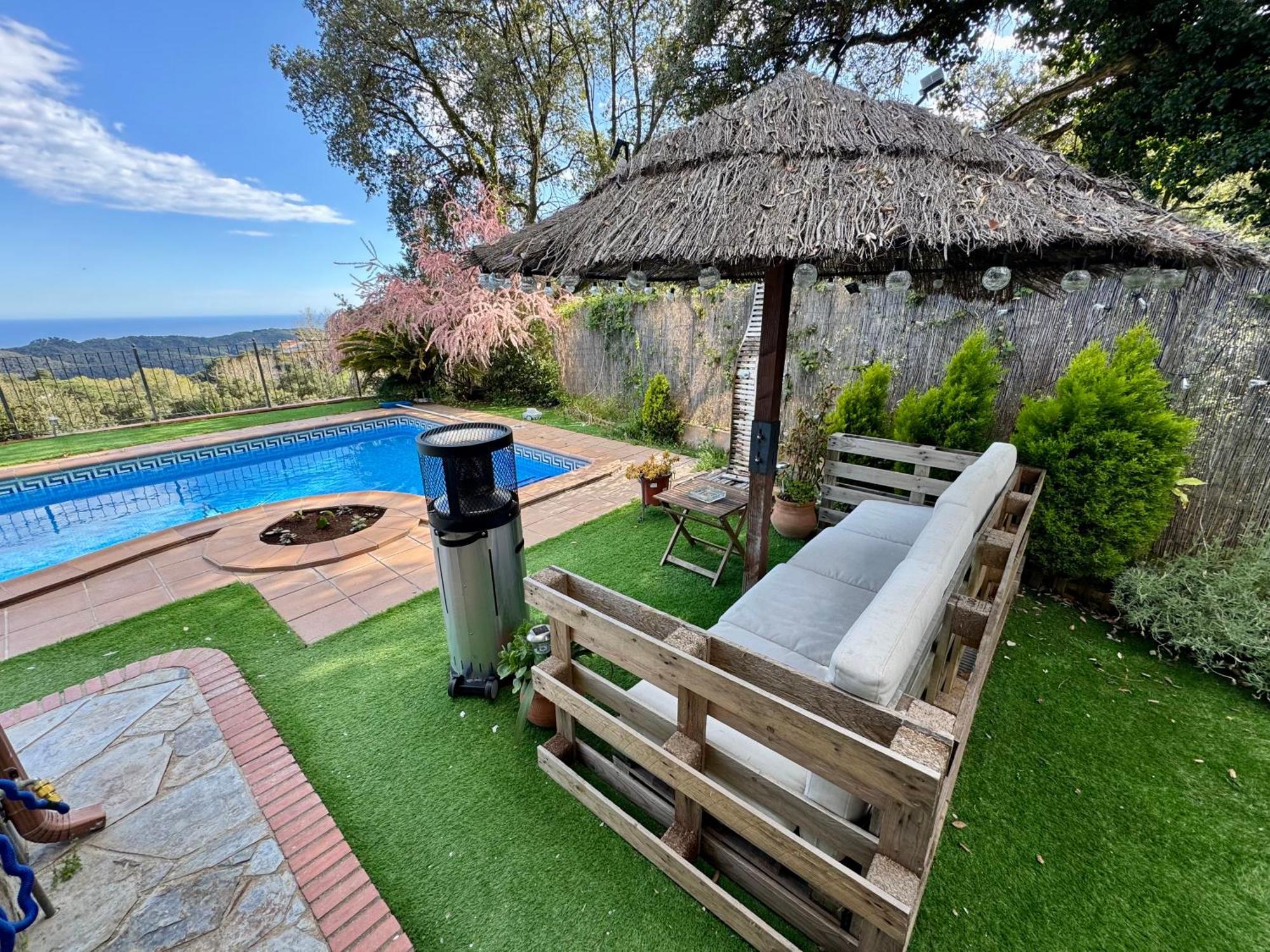 Casa Paraiso Piscina Tranquilidad Sant Cebrià de Vallalta Kültér fotó
