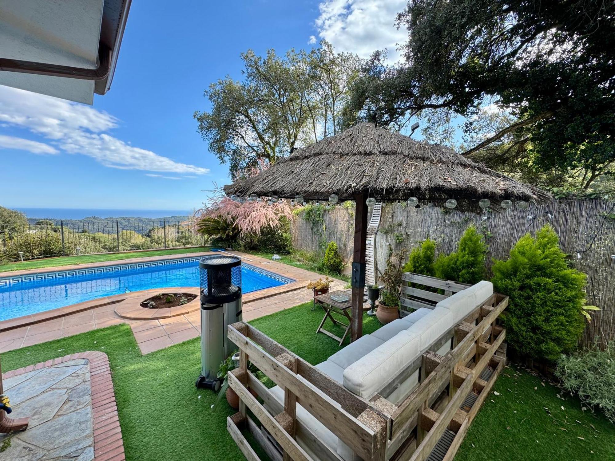 Casa Paraiso Piscina Tranquilidad Sant Cebrià de Vallalta Kültér fotó