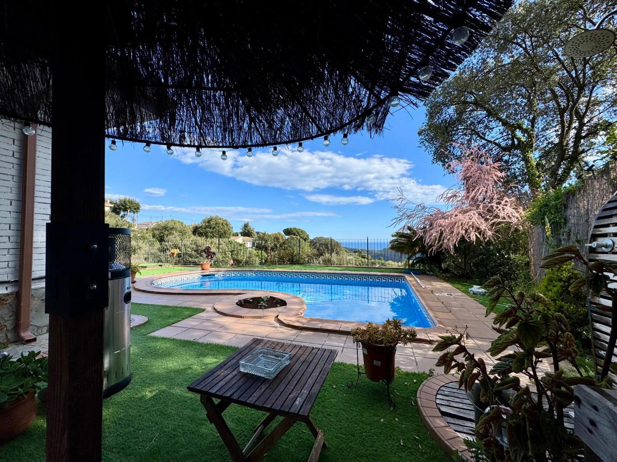 Casa Paraiso Piscina Tranquilidad Sant Cebrià de Vallalta Kültér fotó