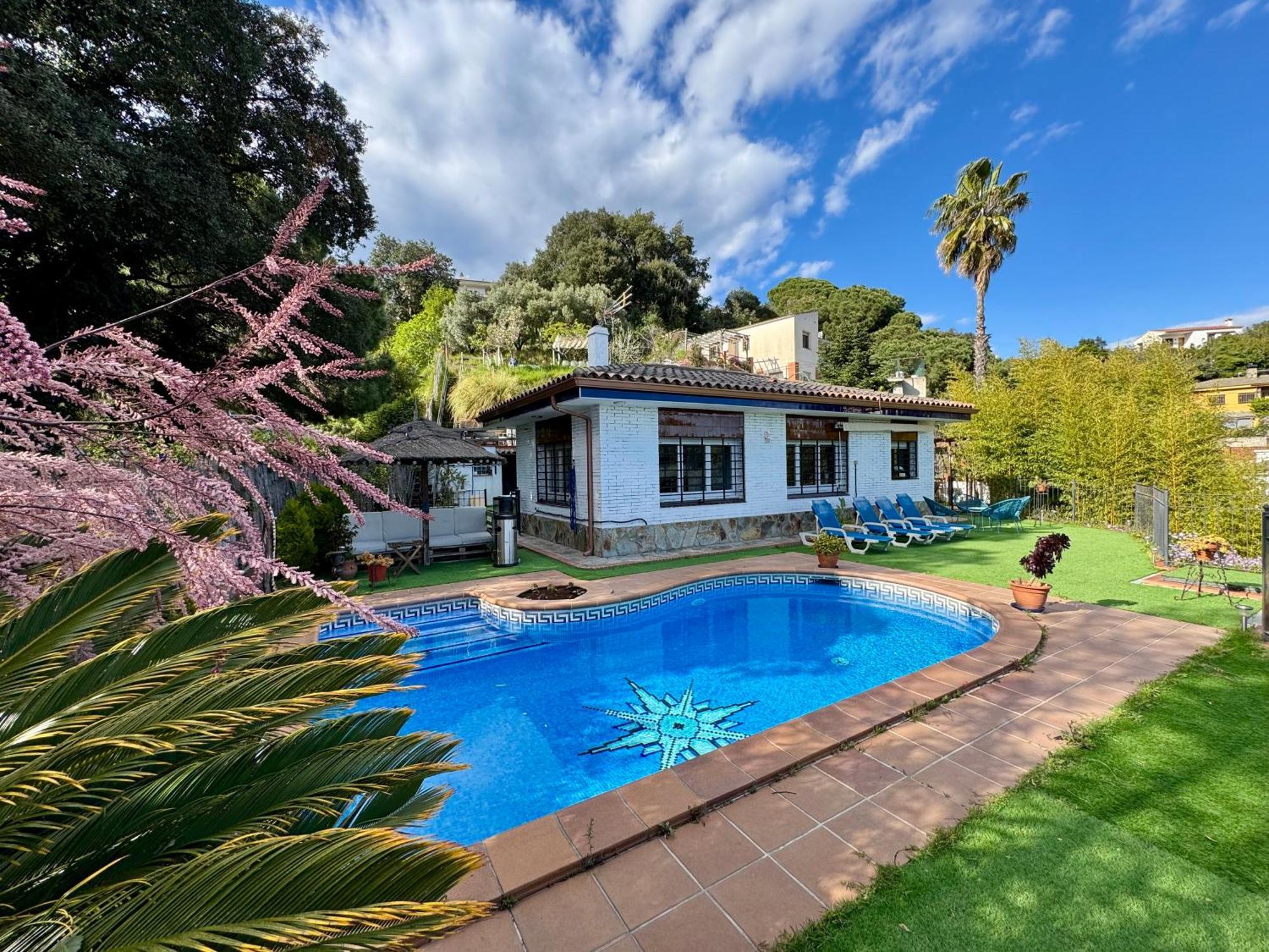Casa Paraiso Piscina Tranquilidad Sant Cebrià de Vallalta Kültér fotó