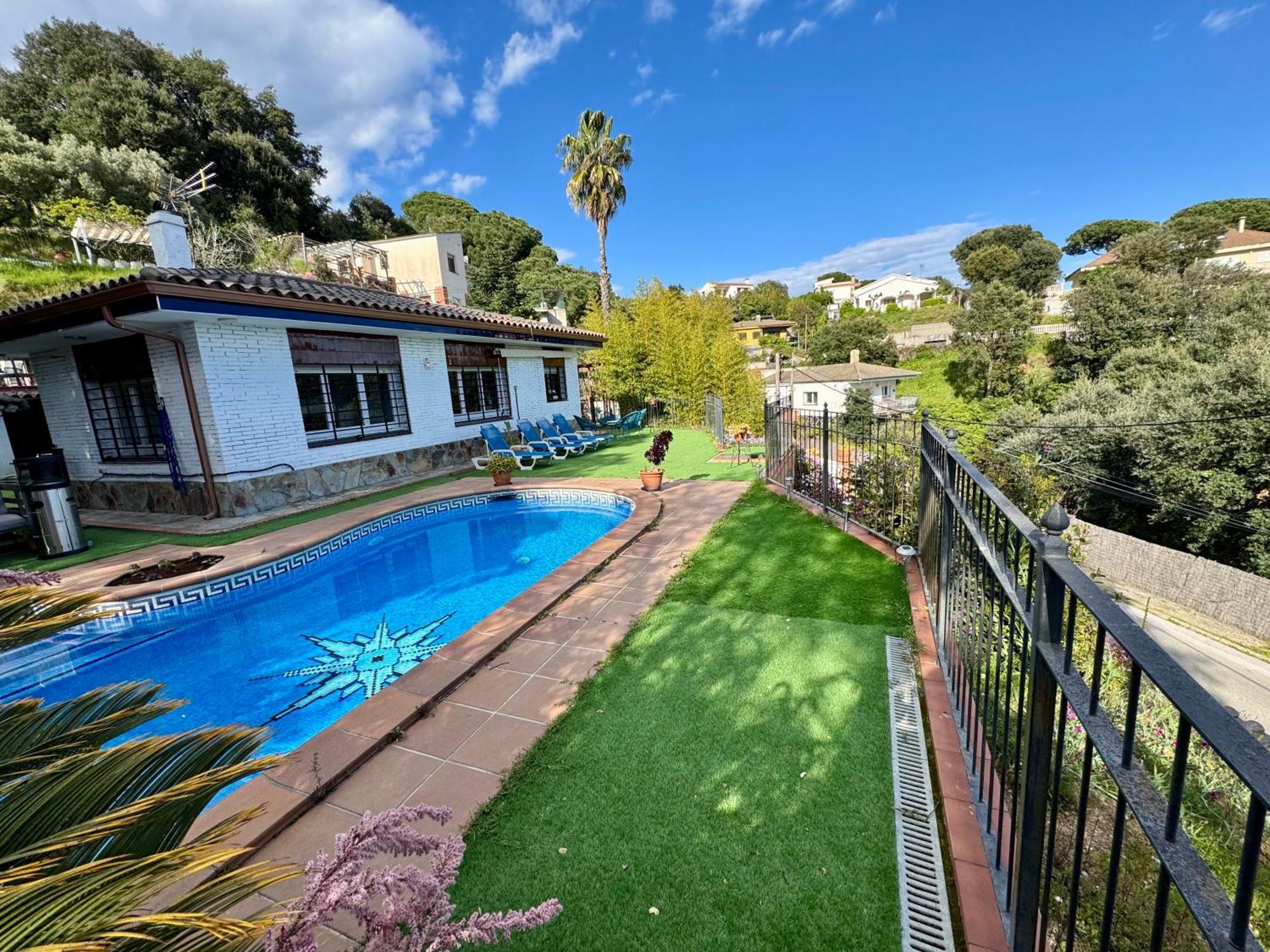 Casa Paraiso Piscina Tranquilidad Sant Cebrià de Vallalta Kültér fotó
