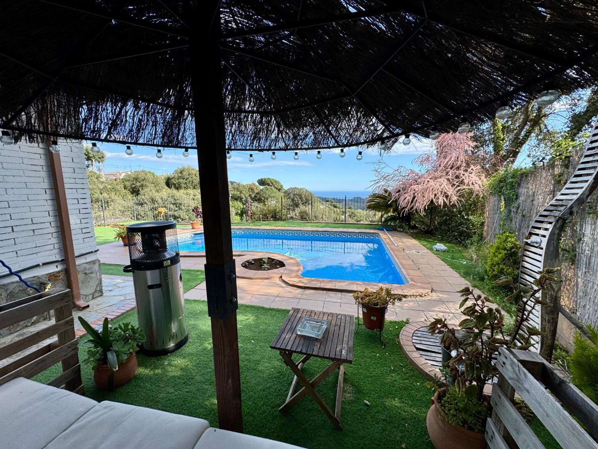 Casa Paraiso Piscina Tranquilidad Sant Cebrià de Vallalta Kültér fotó