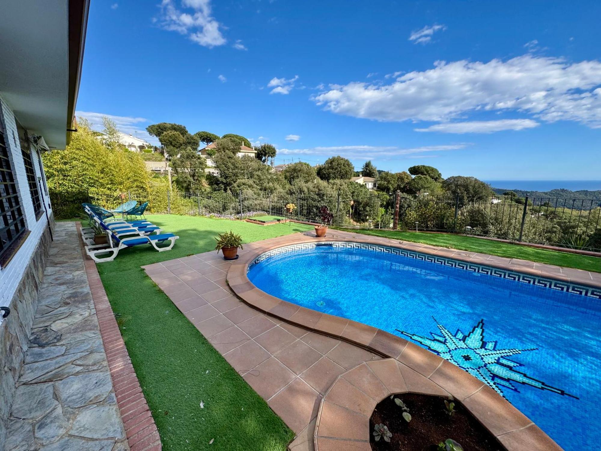 Casa Paraiso Piscina Tranquilidad Sant Cebrià de Vallalta Kültér fotó