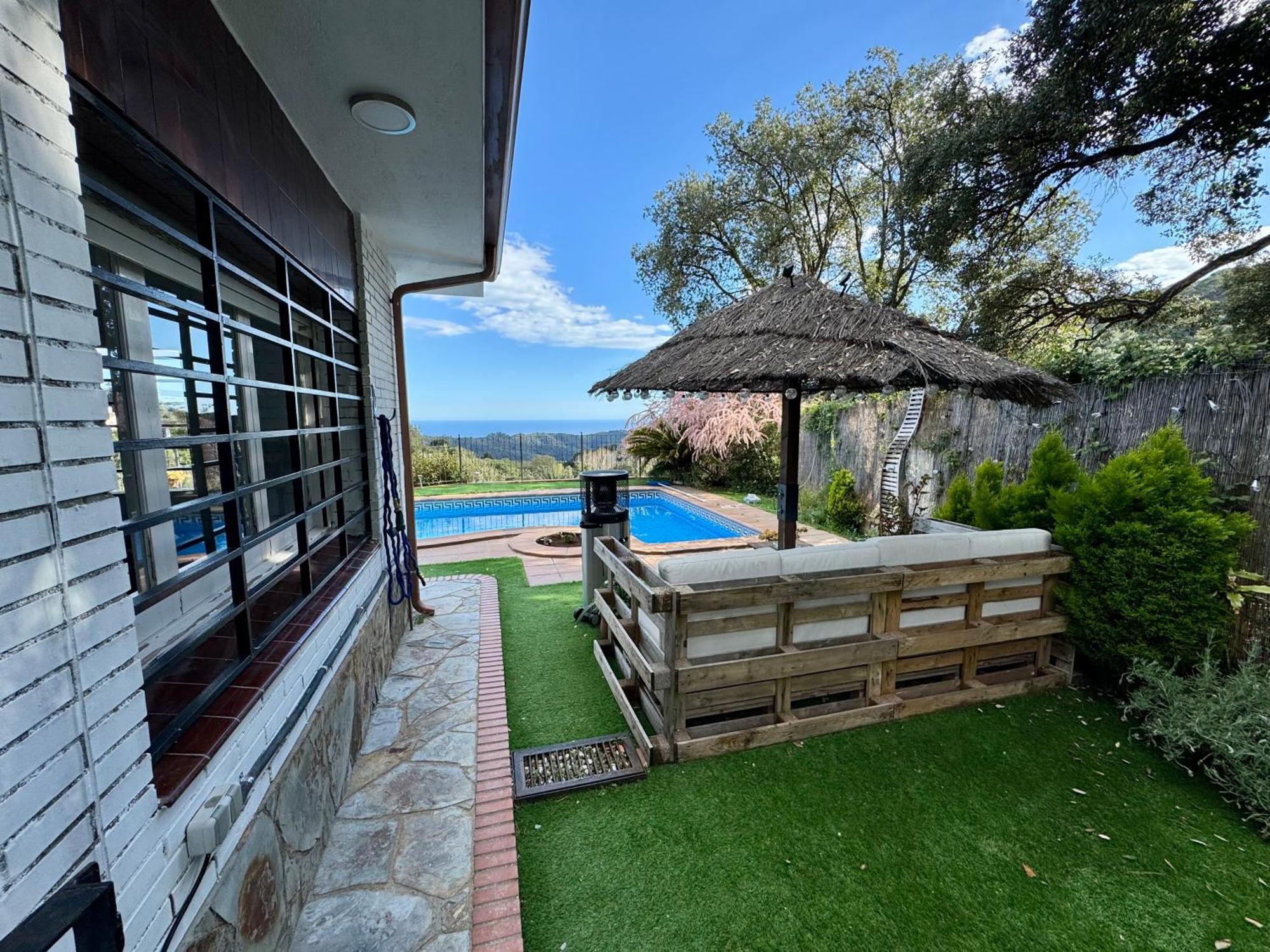 Casa Paraiso Piscina Tranquilidad Sant Cebrià de Vallalta Kültér fotó