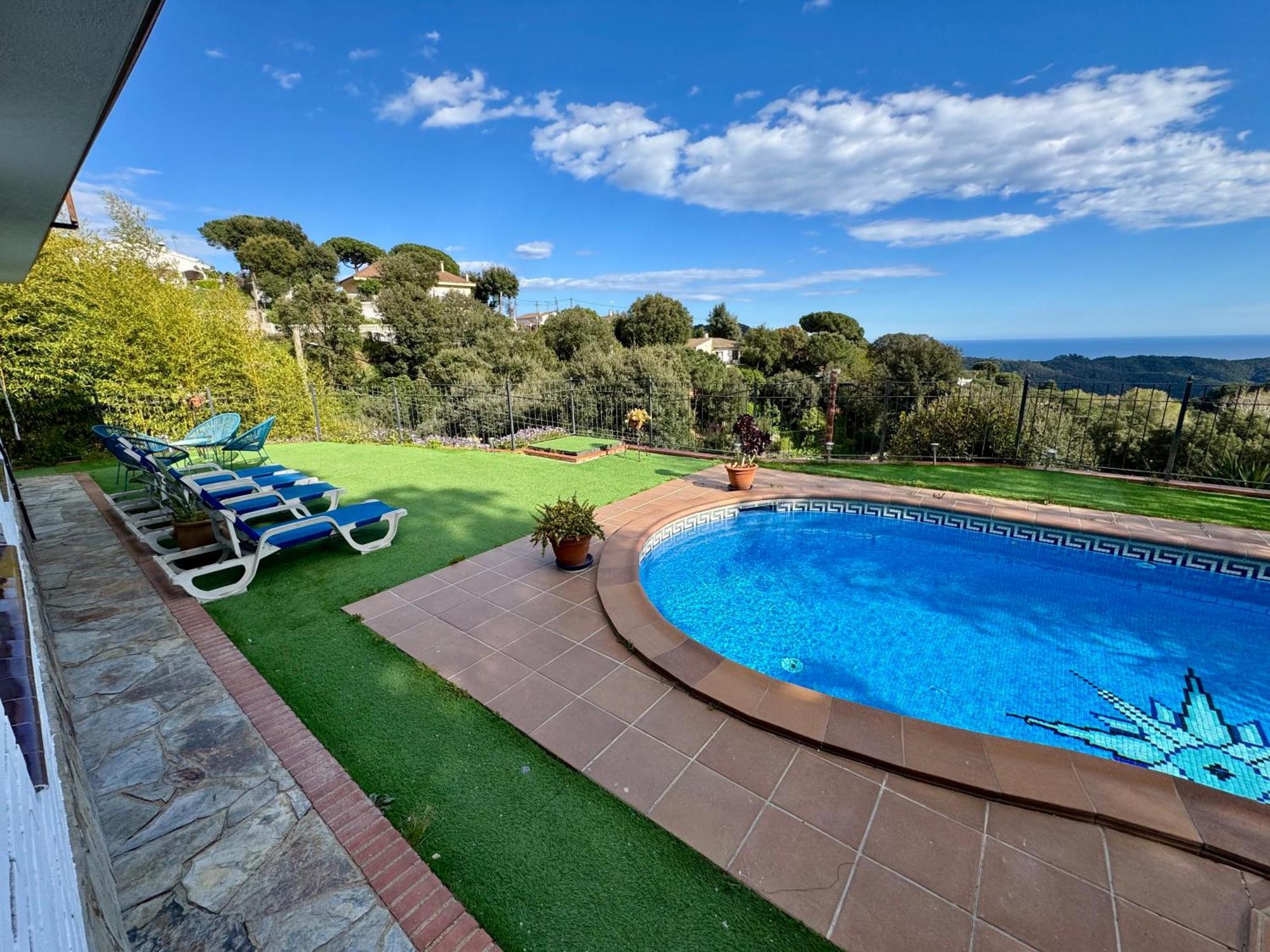 Casa Paraiso Piscina Tranquilidad Sant Cebrià de Vallalta Kültér fotó