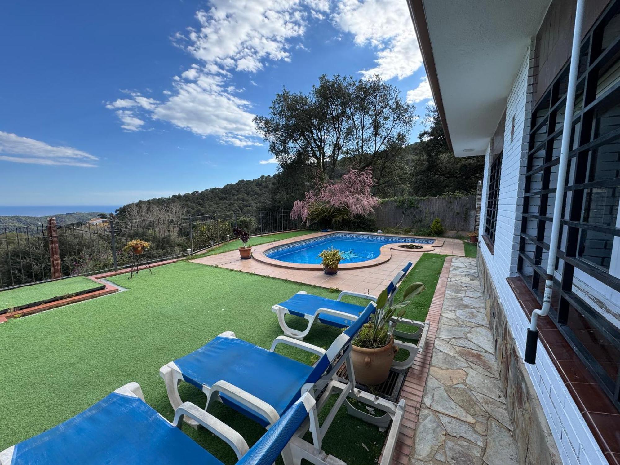 Casa Paraiso Piscina Tranquilidad Sant Cebrià de Vallalta Kültér fotó